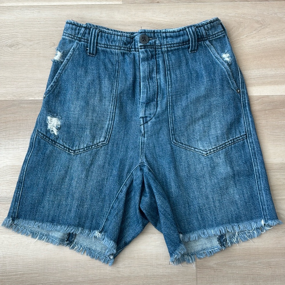 Free People - We The Free Baggy Skater Cinch Waist Shorts